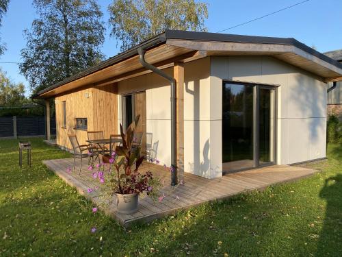 Vista exterior, Vacation house in Zvejniekciems