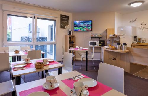 Ételek és italok, Kosy Appart'hotels Troyes City & Park in Troyes Városközpont