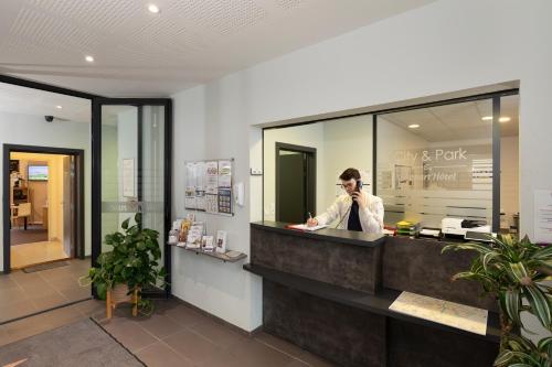 Előcsarnok, Kosy Appart'hotels Troyes City & Park in Troyes Városközpont