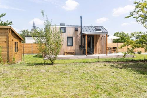 Tiny house en Baie du Mont-Saint-Michel in 多勒德布列塔尼