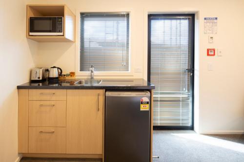 Konyha, Harvest Park Studios Accommodation in Cromwell