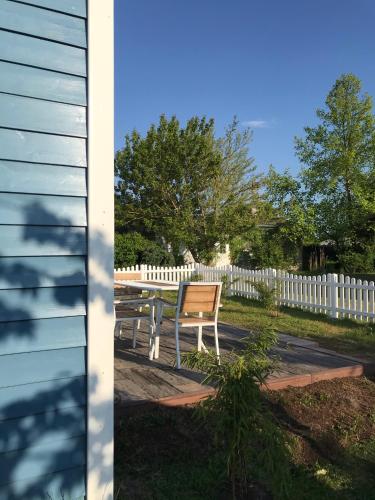 Sonniges Ferienhaus Fischer-Huus vor Usedom & direkt am Haff und Wasserzugang