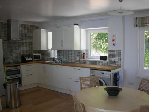 kök, Beach View Apartment in Västra Ventnor