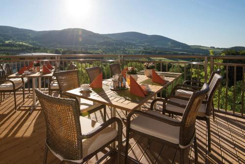 מסעדה, RETTER Bio-Natur-Resort in פלאוברג
