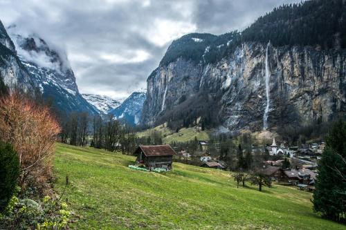 Kilátás, Apartment Rybibach Retreat - GRIWA RENT AG in Lauterbrunnen