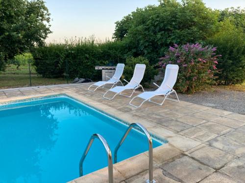 Létesítmények, RARE EXCLUSIVITE La Villa Fongrivoise Grande Piscine avec terrasse 5 chambres et salle de bain WC pr in Bergerac városközpont
