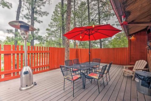 Ruidoso Cabin w/ Deck & Grill - Walk to Town!, Ruidoso