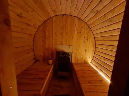 Szauna, Cabaña Refugio Sauna Spa El Arrayan Casablanca Valdivia (Cabana Refugio Sauna Spa El Arrayan Casablanca Valdivia) in Las Animas