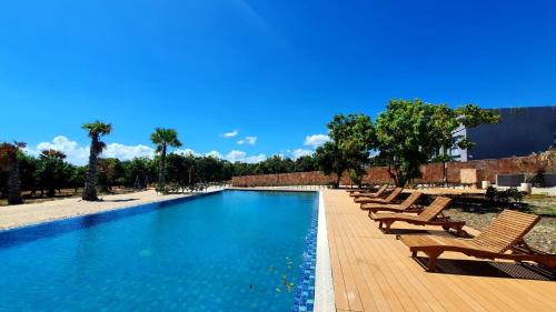 Bazén, Kambaniru Beach Hotel and Resort in Ostrov Sumba