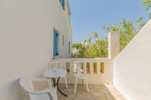 Balcony/terrace, villa polemis in Naxos Island