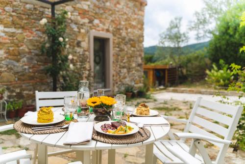 Їжа та напої, Agriturismo Le Fonti in Понтефракт