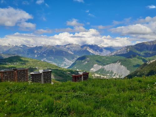 T2 vue piste Résidence Vostok Zodiaque