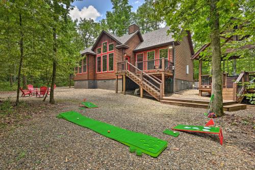 ‘Away From It All’ in Broken Bow: Games, Hot Tub!