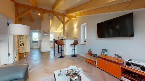 Lieblingsapartment No.08 mit Blick auf den Rostocker Stadthafen in Rostock, Deutschland
