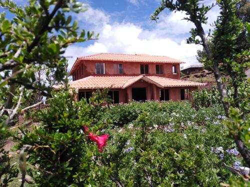 Viesnīcas āriene, "Casa de Valentin" in Llachon