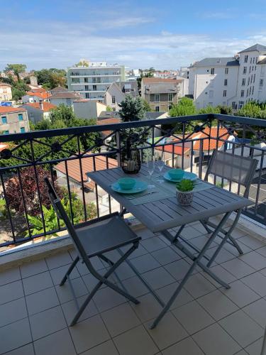 Balkons/terase, Appartement Parc de Pontaillac 150m de la plage Vaux sur Mer - Royan in Vaux Sur Mer mazpilsēta