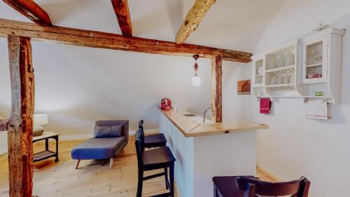 virtuve, Landhaus Goldene Gans in Gross Pankow (Prignitz)