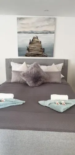 Sharky Ferienwohnung in Bahnhofsnähe in Niebüll, Deutschland