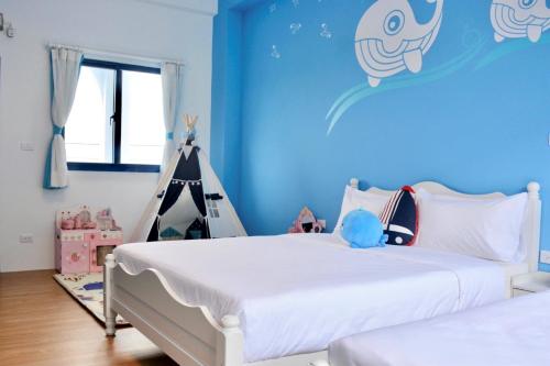 Blue and White Style Holiday B&B