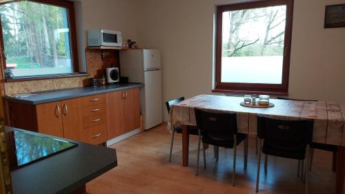 Kitchen, Apartmany Pod Lesem in Rodvinov