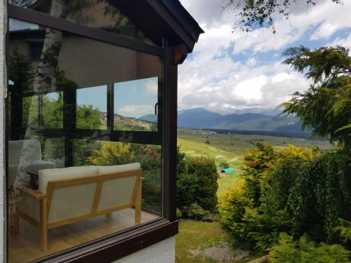 chalet près des pistes avec vue panoramique