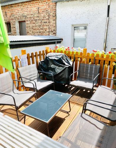 3-Zimmer Haus 85qm mit Balkon bis zu 8 Personen