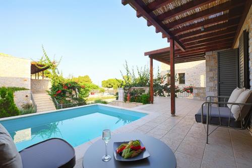 Balkons/terase, Margo Beach Hotel in Mavrovouni (Gytheio)