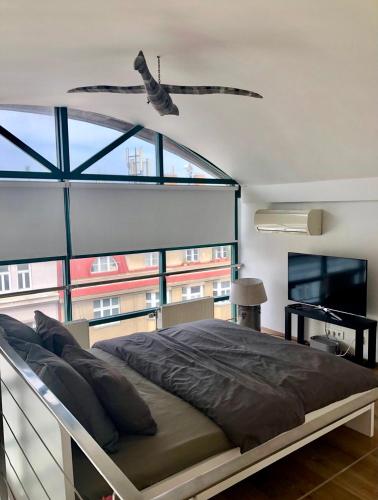 Romantic studio with jacuzzi, Praha (fotografie 10)