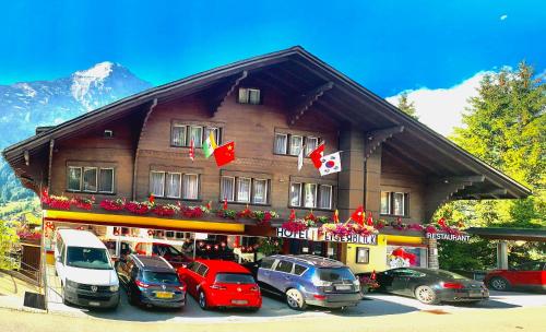 Viesnīcas āriene, Hotel Eigerblick in Grindelvalde