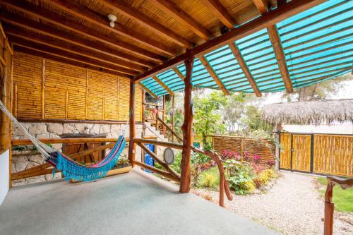 Terraza/balcón, Casa del Sol in Montanita