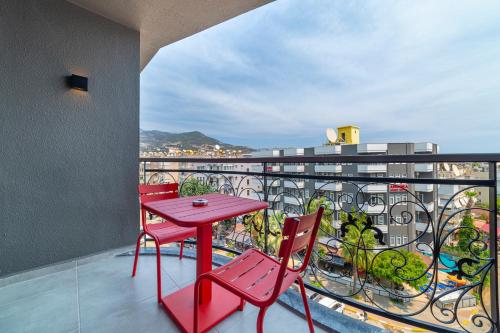 Balcony/terrace, Aria Riva Apart Hotel in Alanya