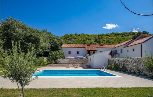 Awesome Home In Tribalj With Wifi, Outdoor Swimming Pool And Swimming Pool - Tribalj