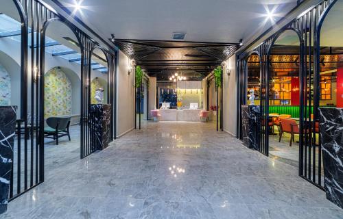 Empfangshalle, Aria Riva Apart Hotel in Alanya