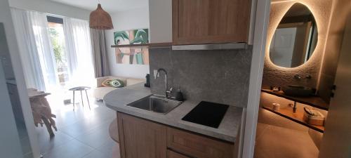 keuken, Olvion Luxury Living in Chalkidiki