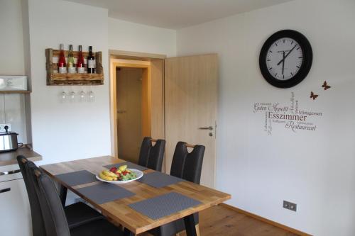 virtuve, Ferienwohnung Forellenhof in Oberschwarzach