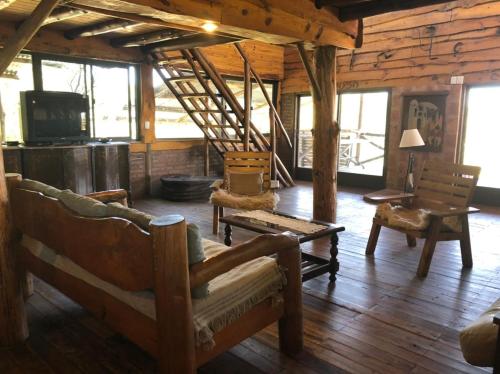 Shared lounge/TV area, Cabana de campo in Villa Carlos Paz