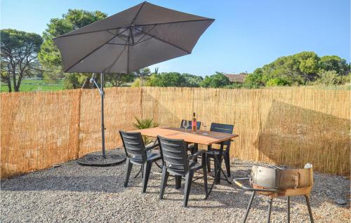 Amazing home in Cruzy with 1 Bedrooms and WiFi