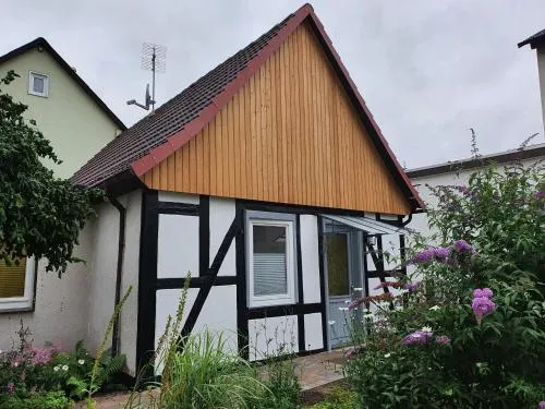 Das Fachwerkhäuschen in Bad Pyrmont, Deutschland