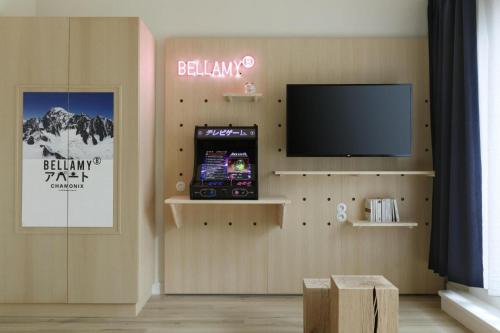 المرافق, Appart'hôtel Bellamy Chamonix (Appart'hotel Bellamy Chamonix) in لي كراي