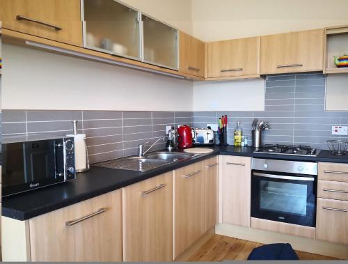 A szálláshely kívülről, Forth View Apartment in Észak-Stirling