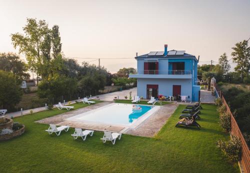 Viesnīcas āriene, Olive Tree Suites in Elaionas (Diakopto)