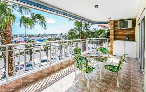 Four-Bedroom Apartment room in Lovely Apartment In Santa Pola With Harbor View