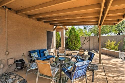 Charming AZ Escape with Fire Pit, 1 Mi to Park! in Anthem