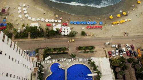 Apartamento con Piscina Vacacional en Bocagrande en Cartagena