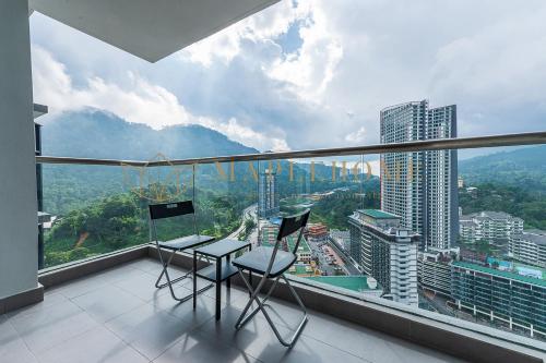 Balcony/terrace, Windmill Premier Suites Genting Highlands in Gohtong Jaya