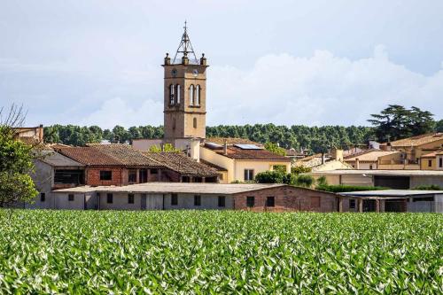  CASA NÚRIA con Piscina pública y solarium, Pension in Bescanó bei Las Serras