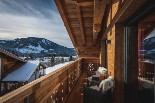 Chalet Steinbock mit üppigem Genusskorb für Zwei (Chalet Steinbock mit uppigem Genusskorb fur Zwei) in Jungholz