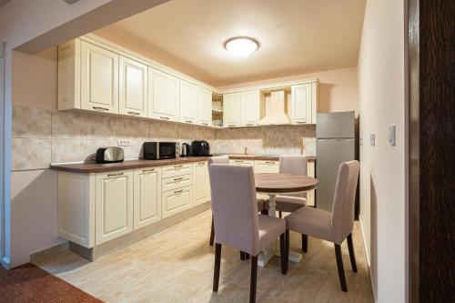 virtuve, Apartament Hotel H in Orastie