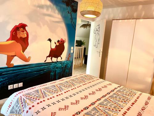 Bel appartement « The Lion King » proche Disney - Location saisonnière - Montévrain