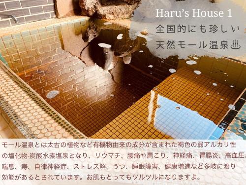 Haru's House Onsen モール温泉付き